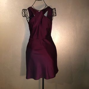 Plum Cocktail Dress from J. Crew